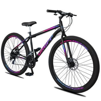 Bicicleta Dropp Sport Disc M Aro 29 Susp. Dianteira 21 Marchas - Preto/azul