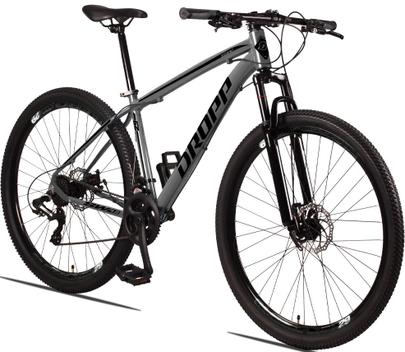 Bicicleta Dropp Sw Disc M Aro 29 Susp. Dianteira 24 Marchas - Grafite/preto