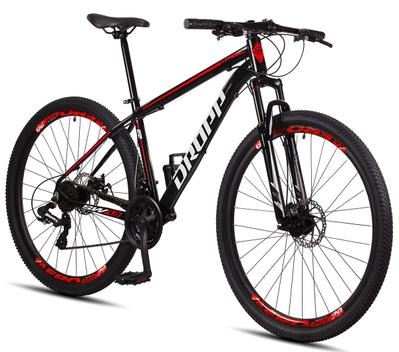 Bicicleta Dropp Sw Disc M Aro 29 Susp. Dianteira 24 Marchas - Preto/vermelho