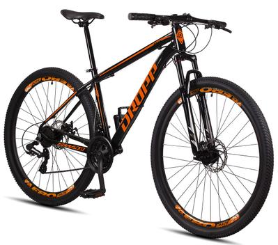 Bicicleta Dropp Sw Disc M Aro 29 Susp. Dianteira 24 Marchas - Preto/laranja