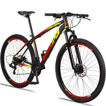 Bicicleta Dropp Z3 Disc M Aro 29 Susp. Dianteira 24 Marchas - Preto/amarelo