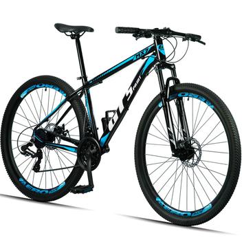 Bicicleta Gt Sprint Mx7 Disc M Aro 29 Susp. Dianteira 24 Marchas - Preto/azul