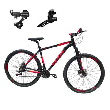 Bicicleta Gta Bike Nx11 2020 Disc H Aro 29 Susp. Dianteira 21 Marchas - Preto/vermelho
