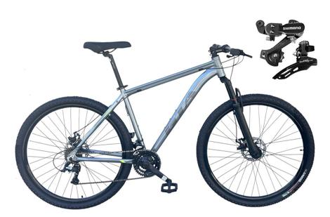 Bicicleta Gta Bike Start Plus Disc M Aro 29 Susp. Dianteira 21 Marchas - Cinza