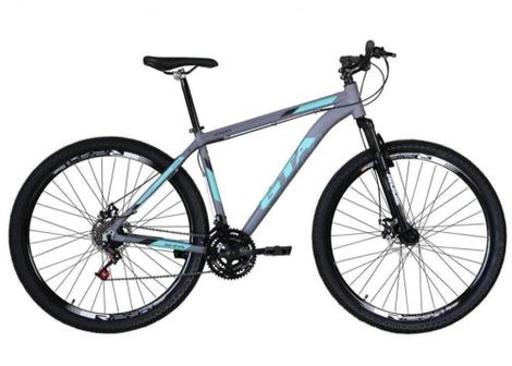 Bicicleta Gta Bike Start Plus Disc M Aro 29 Susp. Dianteira 21 Marchas - Preto/verde