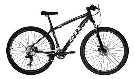 Bicicleta Gti Roma Disc H Aro 29 Susp. Dianteira 18 Marchas - Preto/cinza