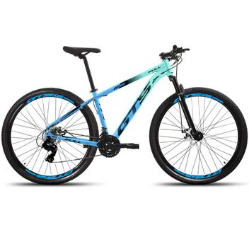 Bicicleta Aro 29 Gts Feel Freio À Disco 24 Marchas - Azul+Preto
