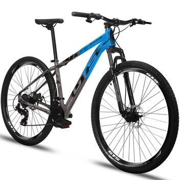 Bicicleta Aro 29 Gts Rapid Duo Aluminio 24 marchas Freio a Disco - Bicicleta - Magazine Dopechinchou