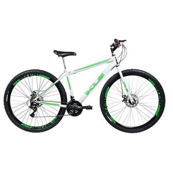Bicicleta Kls Sport Gold Disc M Aro 29 Rígida 21 Marchas - Branco/verde