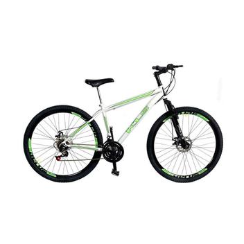 Bicicleta Kls Sport Gold Disc M Aro 29 Susp. Dianteira 21 Marchas - Branco/verde