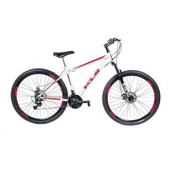 Bicicleta Kls Sport Gold Disc M Aro 29 Susp. Dianteira 21 Marchas - Branco/vermelho