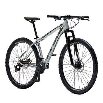 Bicicleta Krw S3 Aro 29 Susp. Dianteira 21 Marchas - Prata/preto