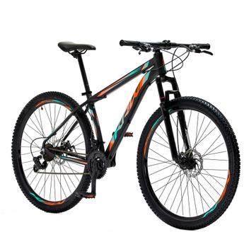 Bicicleta Krw S3 Aro 29 Susp. Dianteira 21 Marchas - Preto/azul/laranja