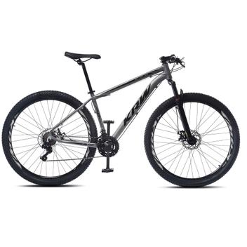 Bicicleta Krw X21 Disc M Aro 29 Susp. Dianteira 21 Marchas - Prata/preto