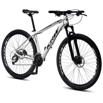 Bicicleta Krw S37 Aro 29 Susp. Dianteira 24 Marchas - Branco