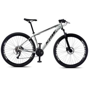 Bicicleta Krw X43 Disc H Aro 29 Susp. Dianteira 24 Marchas - Branco/preto
