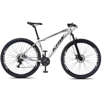 Bicicleta Krw R6 Aro 29 Susp. Dianteira 24 Marchas - Branco/preto