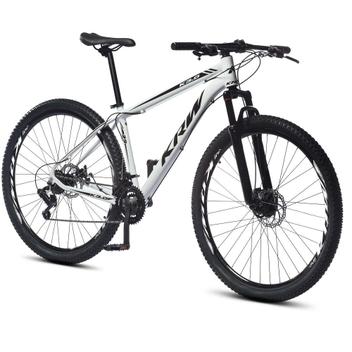 Bicicleta Krw X52 Disc M Aro 29 Susp. Dianteira 24 Marchas - Branco/preto