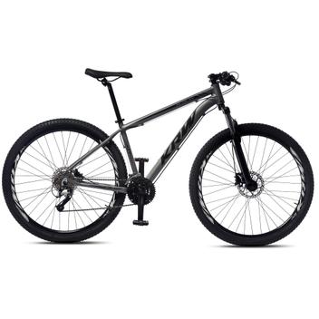 Bicicleta Krw X53 Disc H Aro 29 Susp. Dianteira 24 Marchas - Grafite/preto