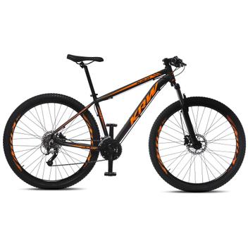Bicicleta Krw R7 Aro 29 Susp. Dianteira 27 Marchas - Preto/laranja