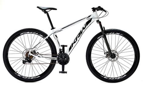 Bicicleta Krw S8 Disc H Aro 29 Susp. Dianteira 27 Marchas - Branco