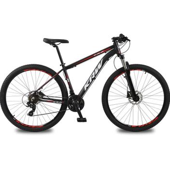 Bicicleta Krw S51 Aro 29 Susp. Dianteira 24 Marchas - Amarelo/vermelho