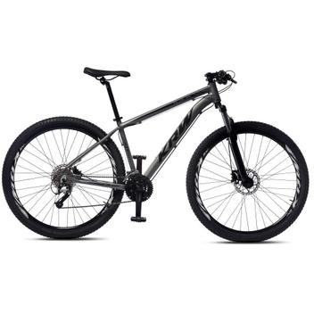Bicicleta Krw S61 Disc H Aro 29 Susp. Dianteira 24 Marchas - Prata/preto