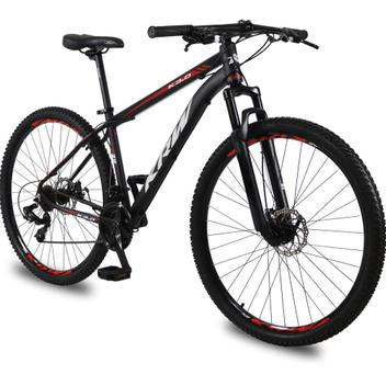 Bicicleta Krw S21 Aro 29 Susp. Dianteira 21 Marchas - Amarelo/vermelho