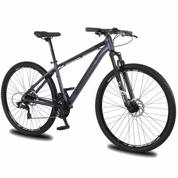 Bicicleta Krw Kr9 Aro 29 Susp. Dianteira 24 Marchas - Grafite