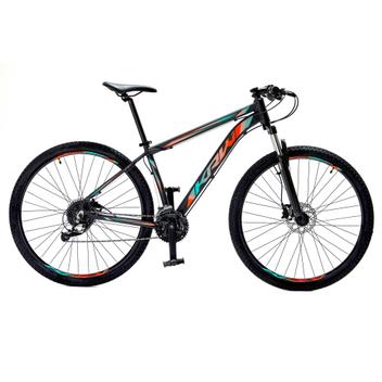 Bicicleta Krw Sx33 Disc H Aro 29 Susp. Dianteira 24 Marchas - Azul/laranja