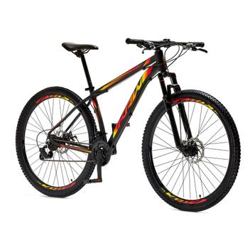 Bicicleta Krw Sx1 Aro 29 Susp. Dianteira 24 Marchas - Amarelo/preto