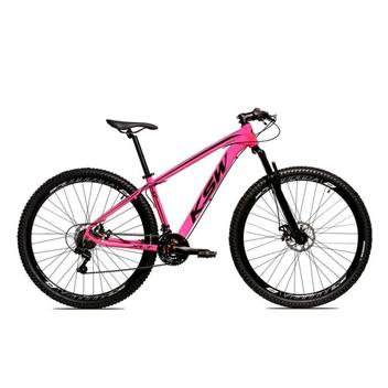 Bicicleta Ksw Xlt Disc H Aro 29 Susp. Dianteira 27 Marchas - Rosa