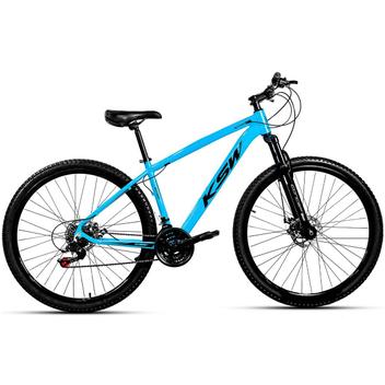 Bicicleta Ksw Xlt 200 Aro 29 Susp. Dianteira 24 Marchas - Azul
