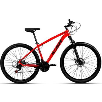 Bicicleta Ksw Xlt 200 Aro 29 Susp. Dianteira 24 Marchas - Vermelho