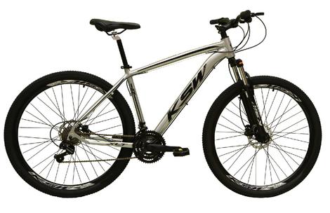 Bicicleta Ksw Xlt Disc M Aro 29 Susp. Dianteira 24 Marchas - Prata/preto