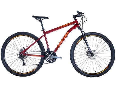 Bicicleta Houston Sirius Disc M Aro 29 Susp. Dianteira 21 Marchas - Vermelho