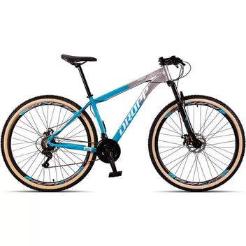Bicicleta Dropp Sl Sport Disc M Aro 29 Susp. Dianteira 21 Marchas - Azul/prata