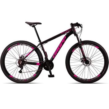 Bicicleta Dropp Sl Sport Disc M Aro 29 Susp. Dianteira 21 Marchas - Preto/rosa