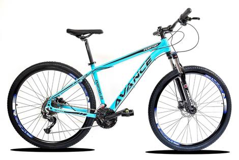 Bicicleta Avance Bike Tropper Disc H Aro 29 Susp. Dianteira 27 Marchas - Azul/preto
