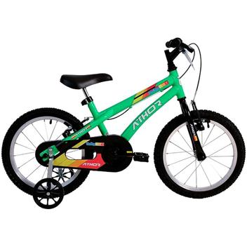 Bicicleta Athor Bike Baby Boy Vb Aro 16 Rígida 1 Marcha - Verde
