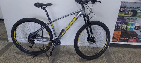 Bicicleta Audax Havok Nx Disc H Aro 29 Susp. Dianteira 18 Marchas - Amarelo/cinza
