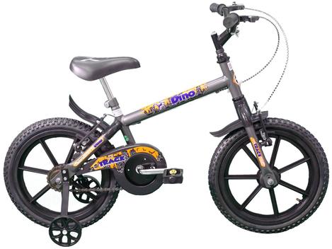 Bicicleta Track&bikes Dino Vb Aro 16 Rígida 1 Marcha - Grafite