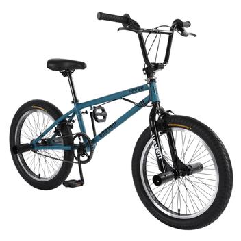 BMX 20インチ　　 Bicicleta Fly Aro 20 Cross em Aço BMX Freio V-Brake - Verde+Cinza