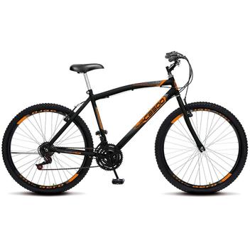 Bicicleta Colli Bike Cazelle Cb500 Vb Aro 26 Susp. Dianteira 18 Marchas - Preto/laranja