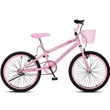 Bicicleta Colli Bike Jully Vb Aro 20 Rígida 1 Marcha - Rosa/preto
