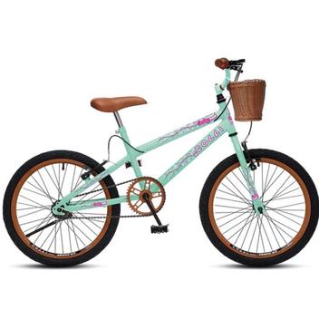 Bicicleta Colli Bike Jully Vb Aro 20 Rígida 1 Marcha - Verde