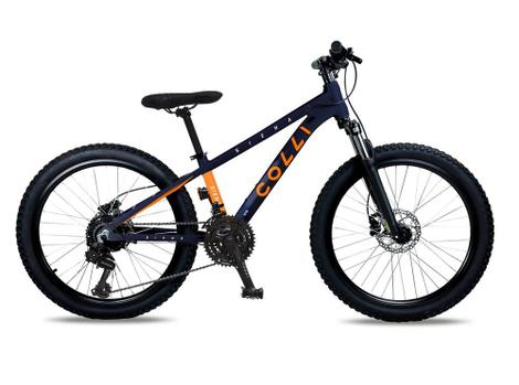 Bicicleta Colli Bike Siena Disc M Aro 26 Susp. Dianteira 21 Marchas - Azul/laranja