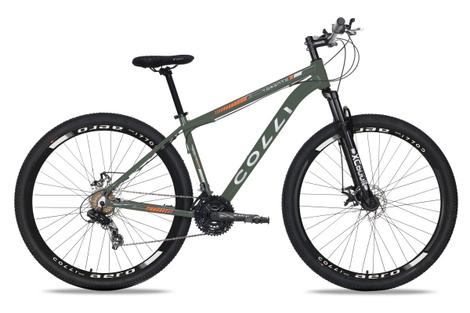 Bicicleta Colli Bike Toronto Disc M Aro 29 Susp. Dianteira 21 Marchas - Verde