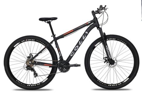 Bicicleta Colli Bike Toronto Disc M Aro 29 Susp. Dianteira 21 Marchas - Preto