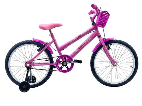 Bicicleta Route Bike Doll Vb Aro 20 Rígida 1 Marcha - Azul